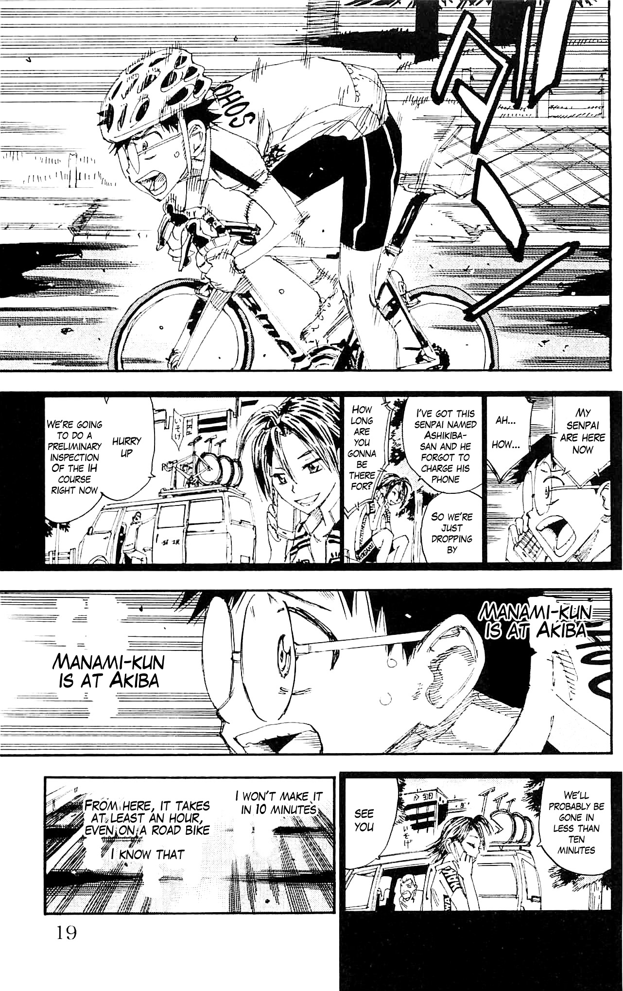 Yowamushi Pedal - Vol.33 Chapter 279 : Telephone