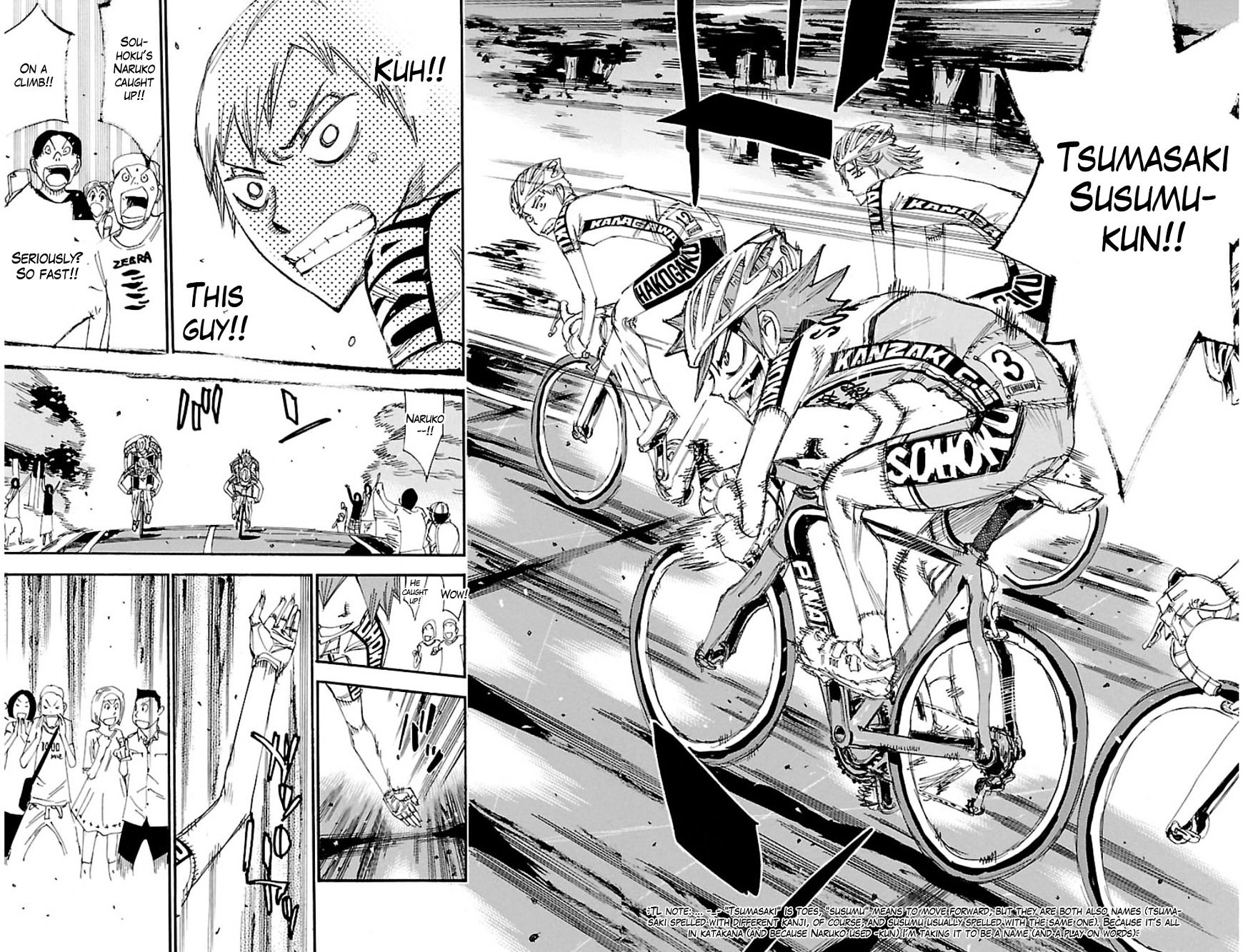 Yowamushi Pedal - Chapter 336 : Naruko, Version Ii