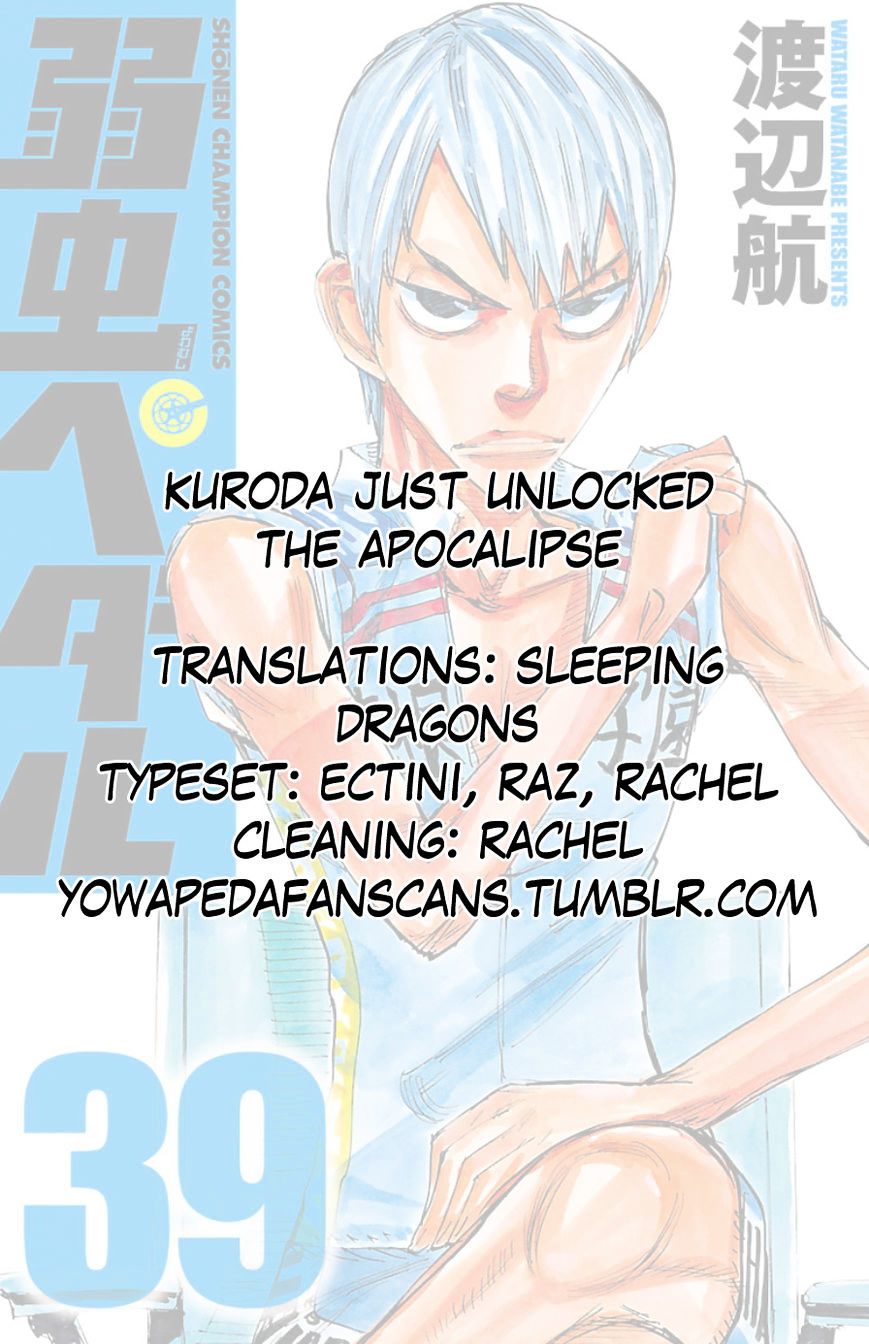 Yowamushi Pedal - Chapter 336 : Naruko, Version Ii