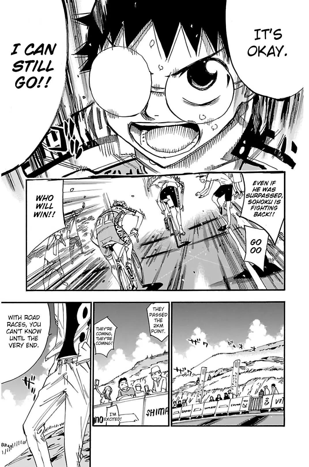 Yowamushi Pedal - Vol.60 Chapter 518: Pounding Heart