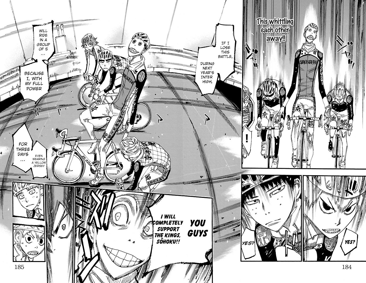 Yowamushi Pedal - Chapter 252 : Naruko Vs Mid?suji