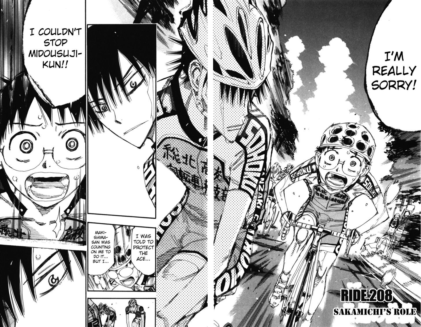 Yowamushi Pedal - Vol.25 Chapter 208 : Sakamichi S Role