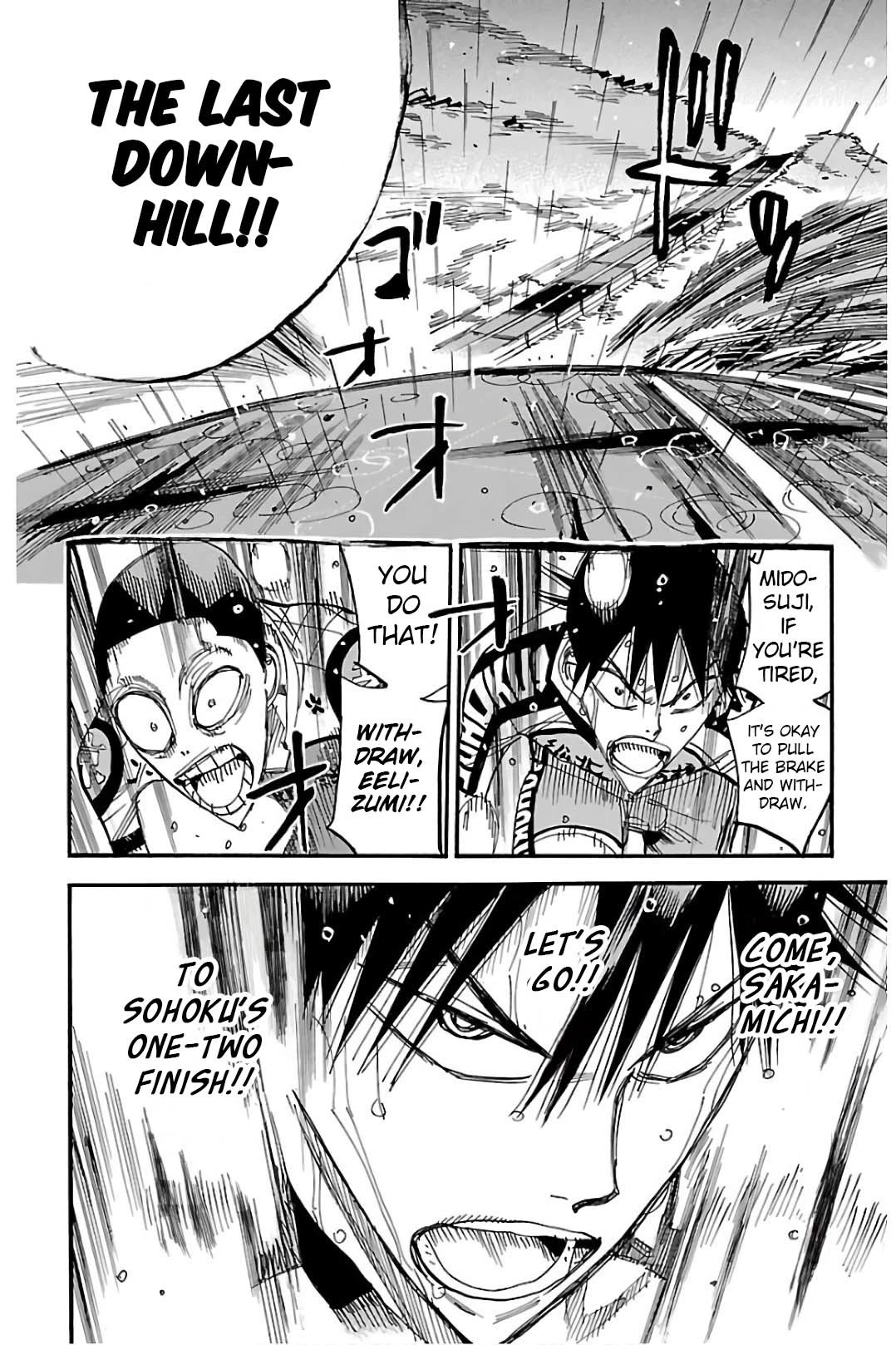 Yowamushi Pedal - Chapter 506: Imaizumi's Wish