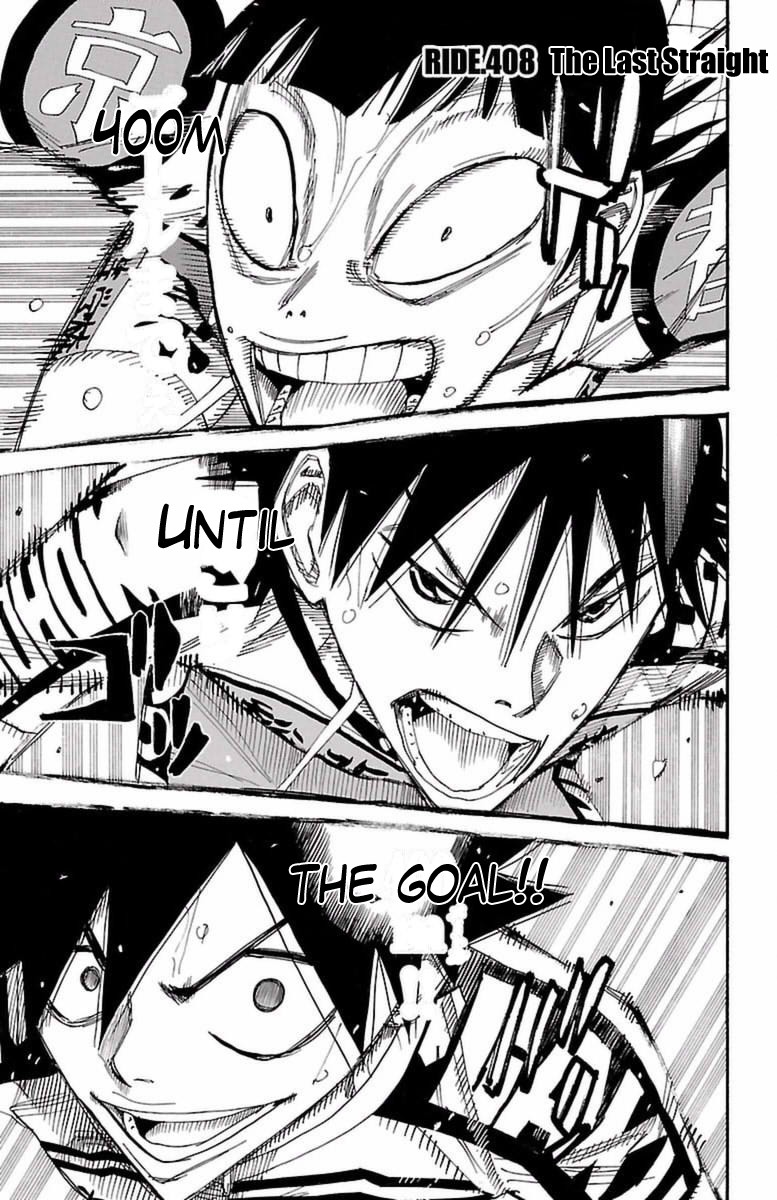 Yowamushi Pedal - Chapter 408: The Last Straight