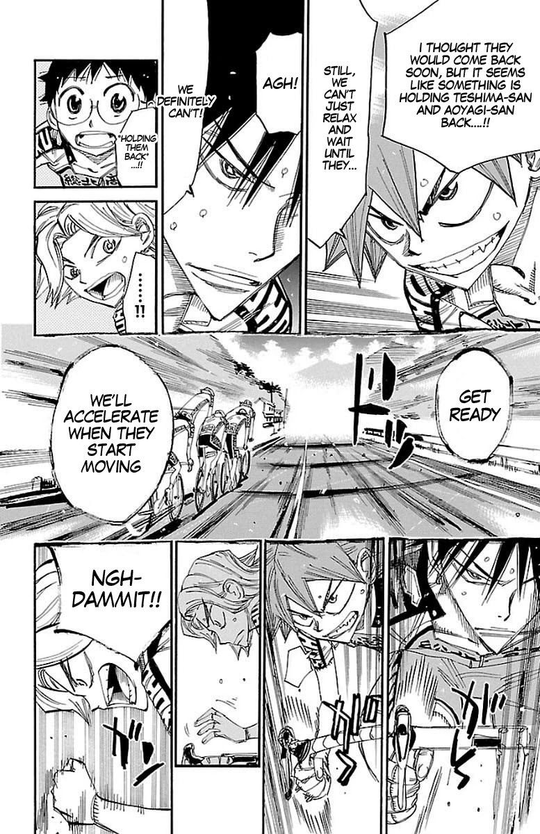 Yowamushi Pedal - Chapter 445: The Fighting Six!!