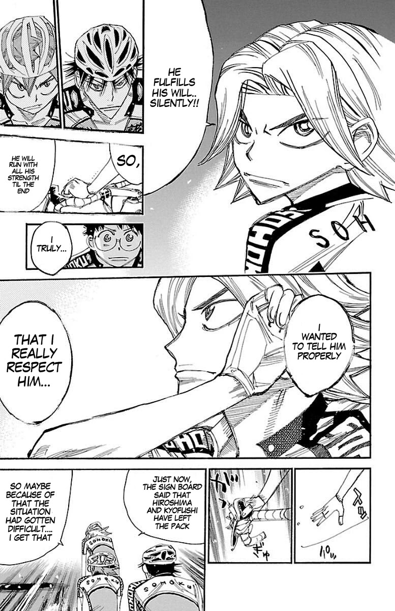 Yowamushi Pedal - Chapter 445: The Fighting Six!!