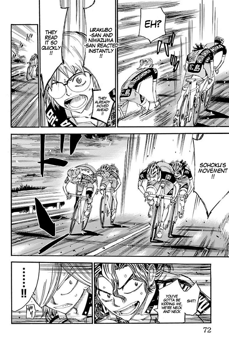 Yowamushi Pedal - Chapter 445: The Fighting Six!!