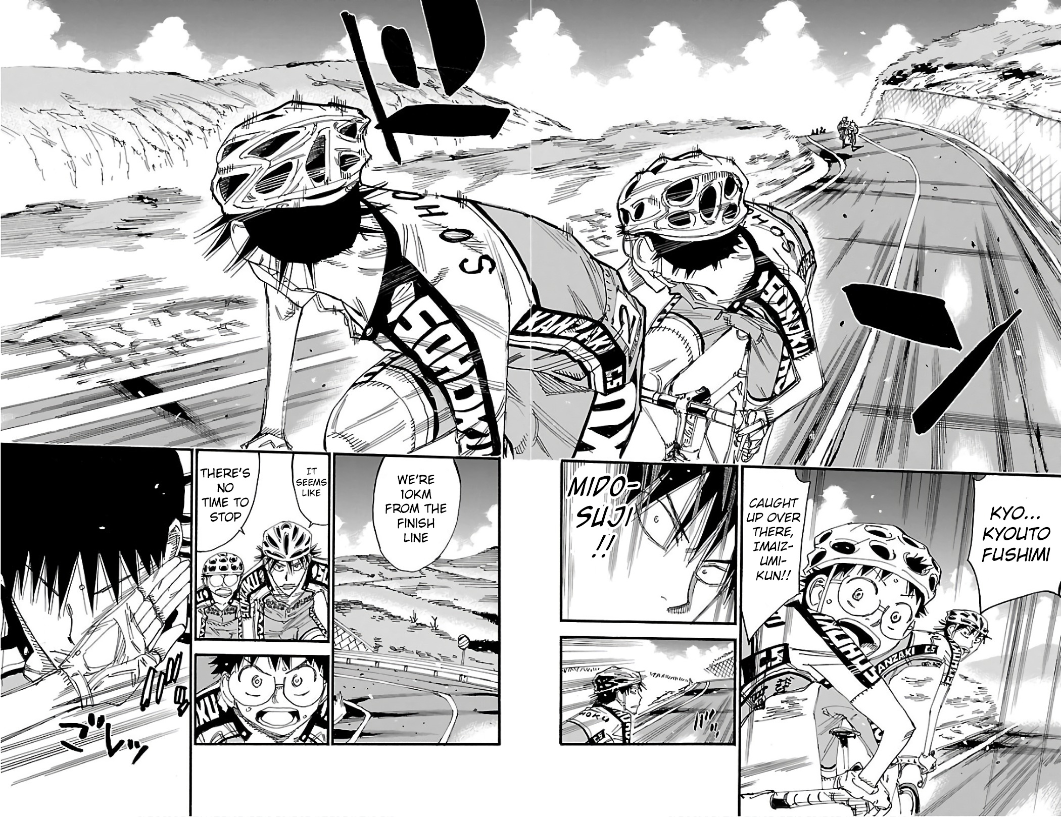 Yowamushi Pedal - Vol.57 Chapter 485: The Last 8 People