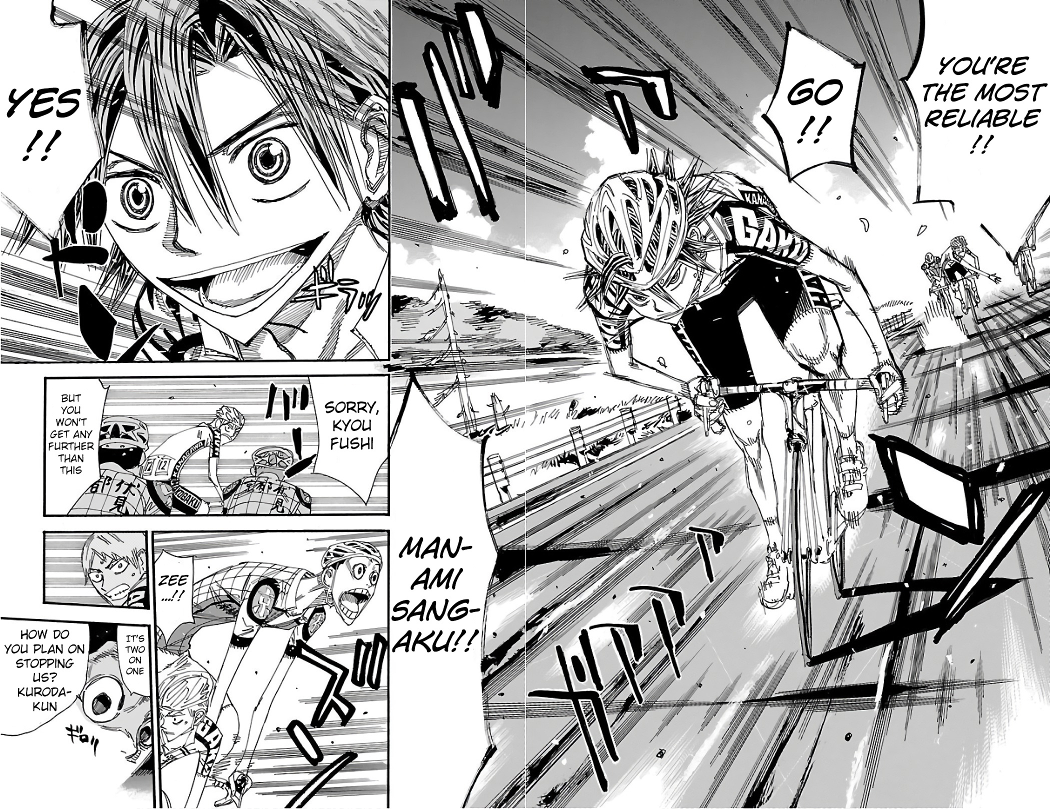 Yowamushi Pedal - Vol.57 Chapter 485: The Last 8 People