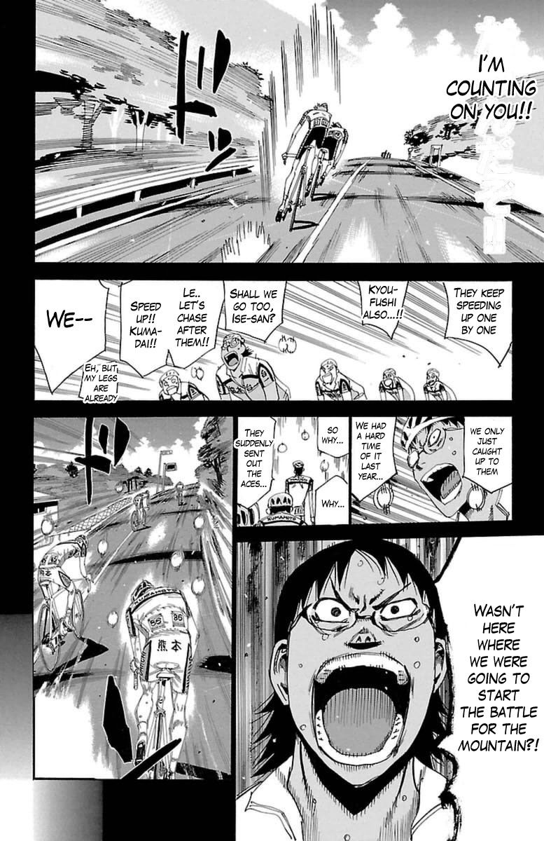 Yowamushi Pedal - Chapter 395 : Shooting Towards The Goal