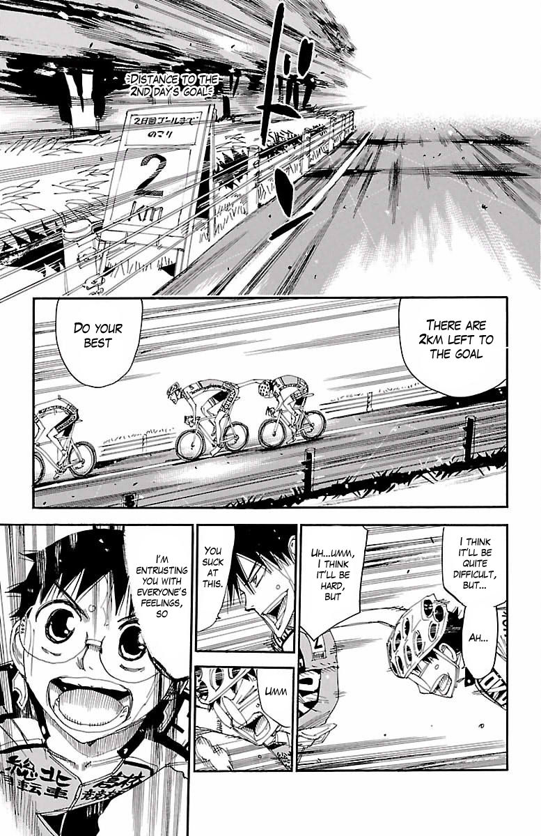 Yowamushi Pedal - Chapter 403 : Towards The 2Nd Day S Goal