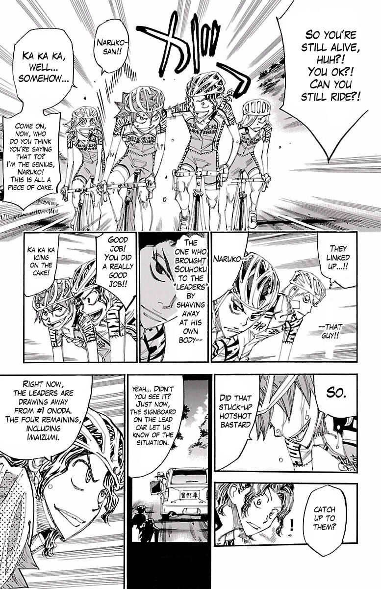 Yowamushi Pedal - Chapter 403 : Towards The 2Nd Day S Goal