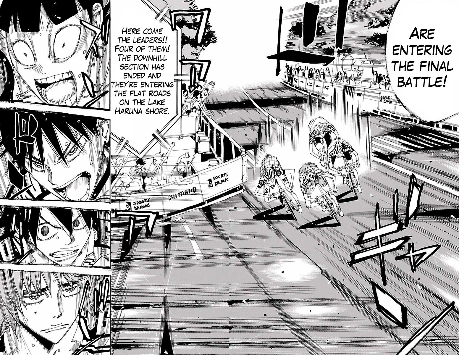 Yowamushi Pedal - Chapter 403 : Towards The 2Nd Day S Goal