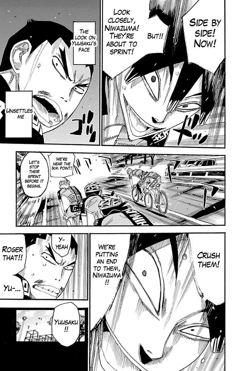 Yowamushi Pedal - Chapter 443: Urakubo Yuusaku