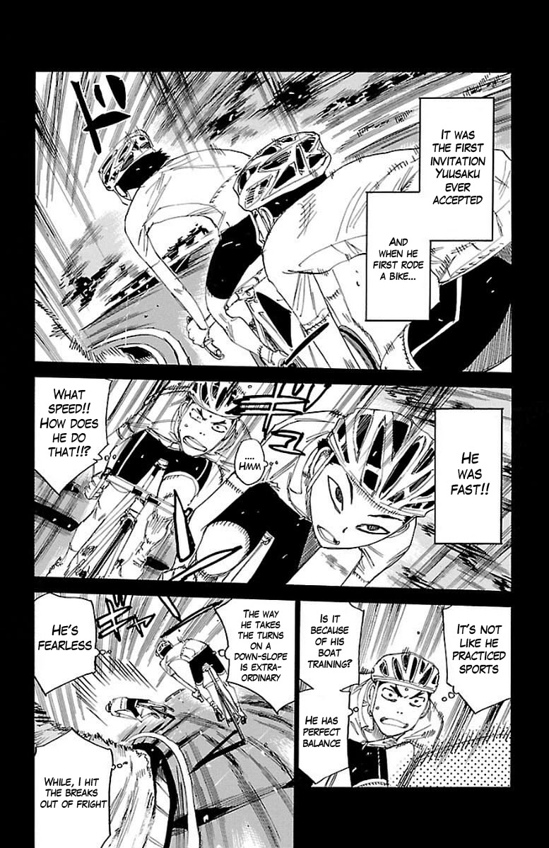 Yowamushi Pedal - Chapter 443: Urakubo Yuusaku