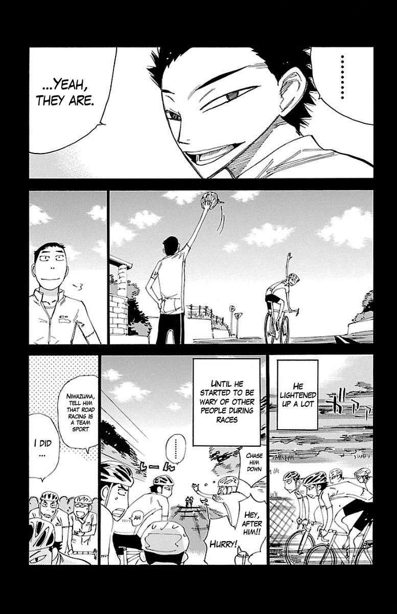 Yowamushi Pedal - Chapter 443: Urakubo Yuusaku