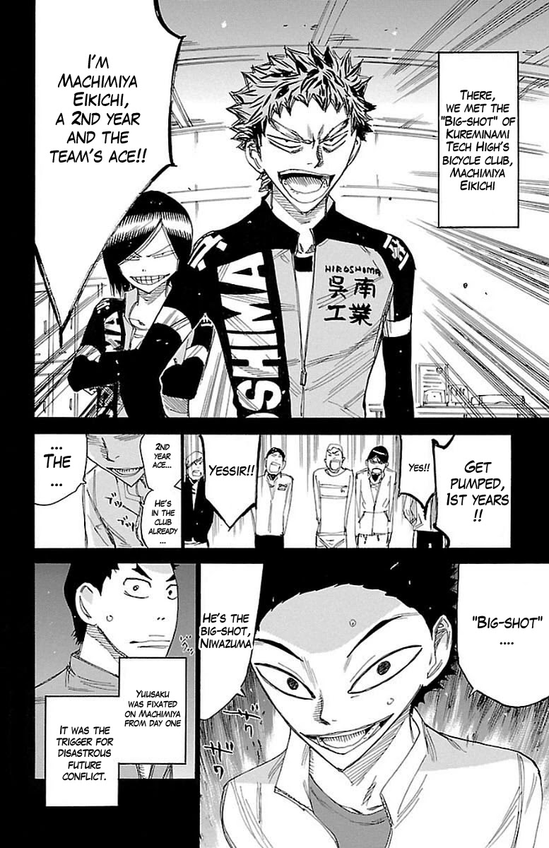 Yowamushi Pedal - Chapter 443: Urakubo Yuusaku