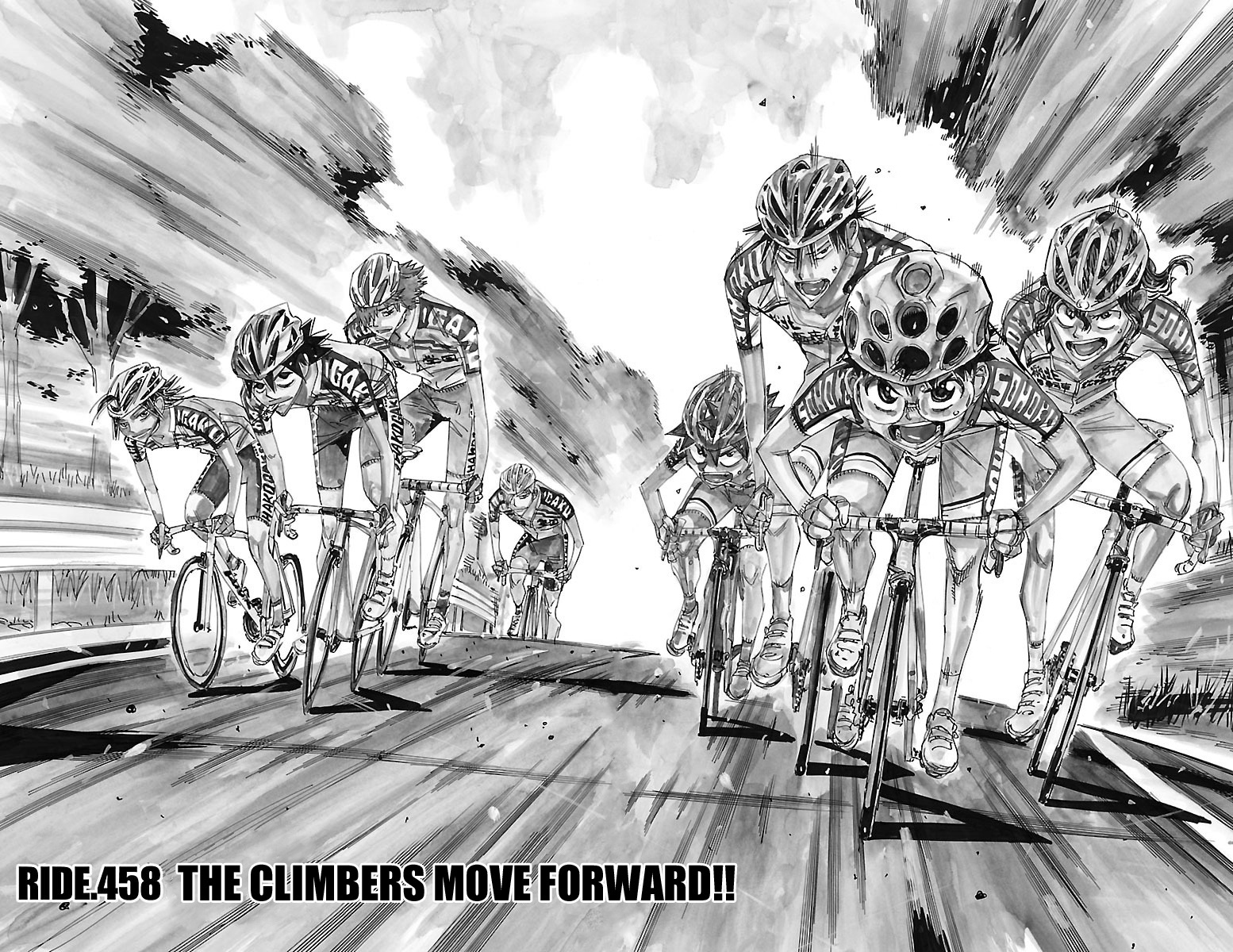 Yowamushi Pedal - Vol.53 Chapter 458: The Climbers Move Forward!!