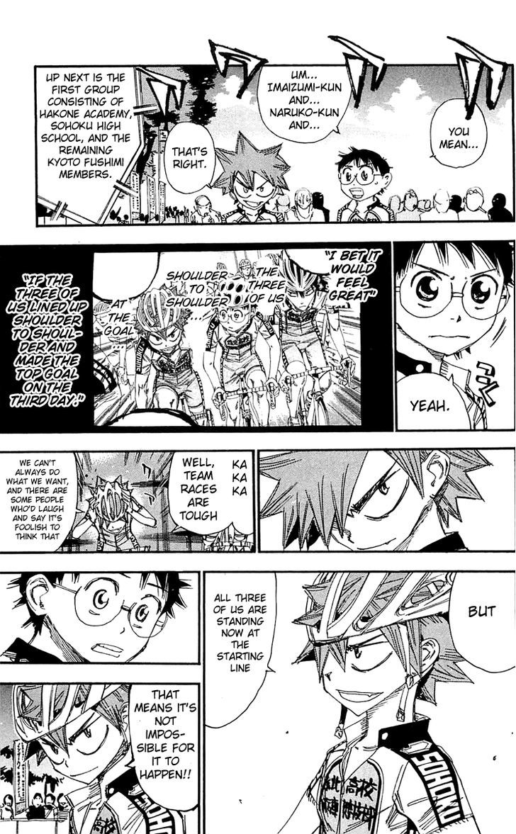 Yowamushi Pedal - Vol.19 Chapter 161 : The Last Start