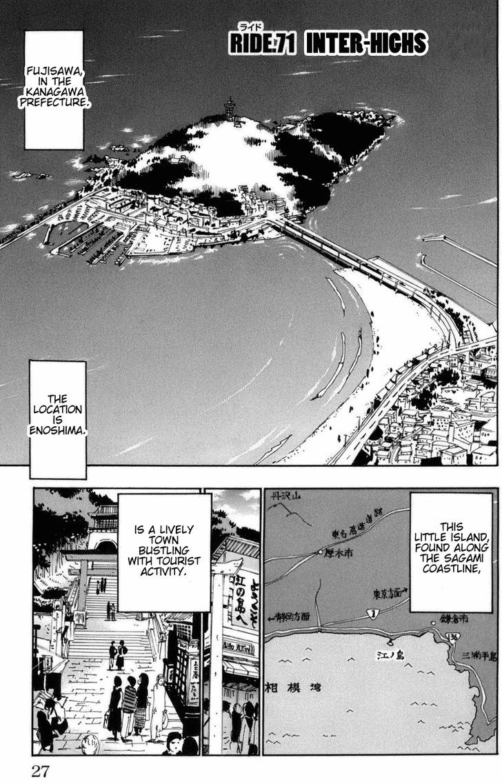 Yowamushi Pedal - Vol.9 Chapter 71 : Inter-Highs