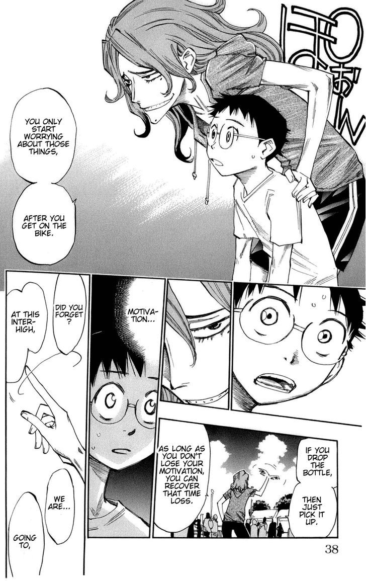 Yowamushi Pedal - Vol.9 Chapter 71 : Inter-Highs