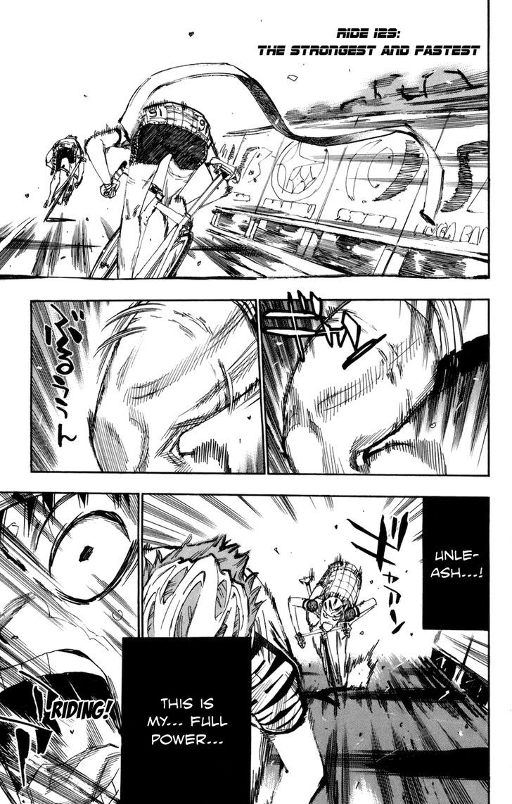 Yowamushi Pedal - Vol.16 Chapter 129 : The Strongest And Fastest