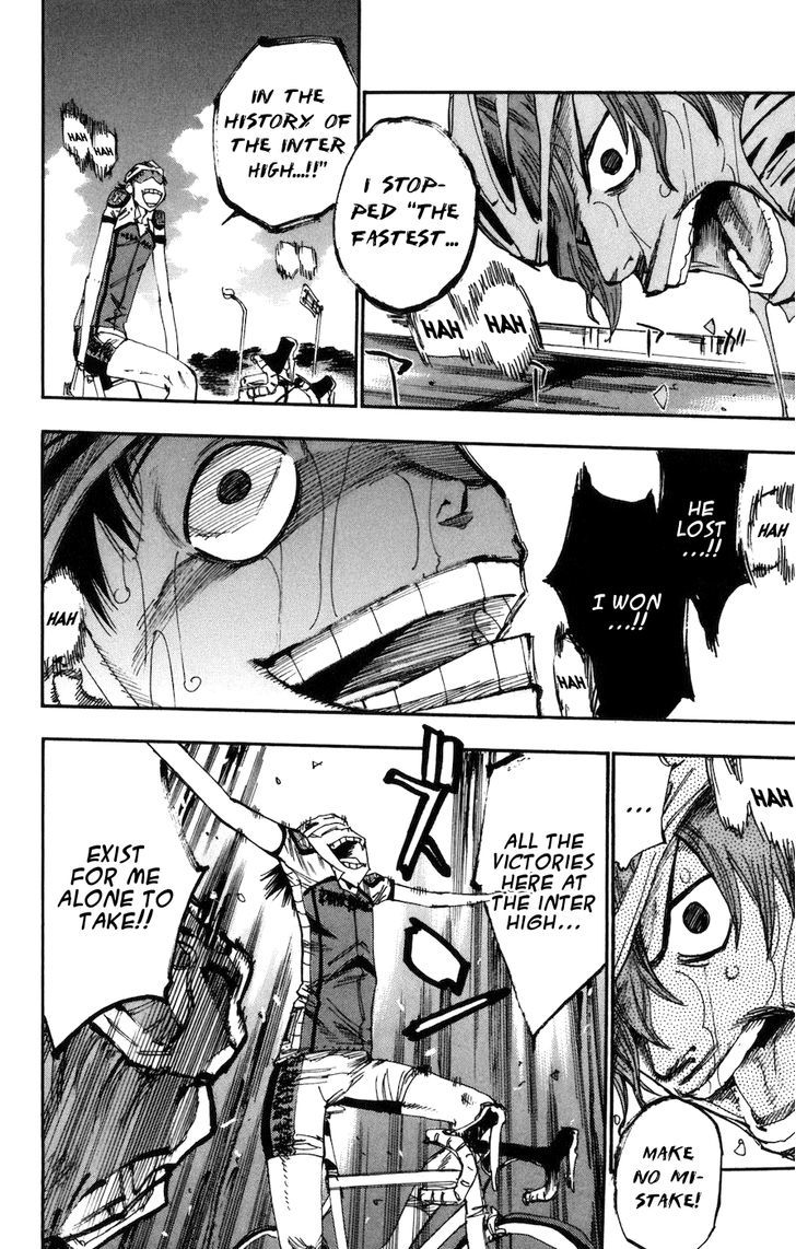 Yowamushi Pedal - Vol.16 Chapter 129 : The Strongest And Fastest