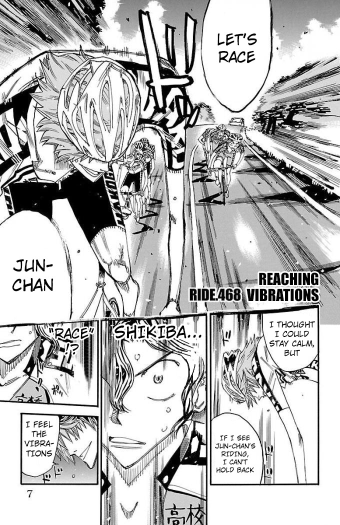 Yowamushi Pedal - Vol.55 Chapter 468: Reaching Vibrations