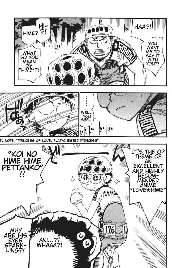 Yowamushi Pedal - Vol.14 Chapter 117 : Hime Na No Da