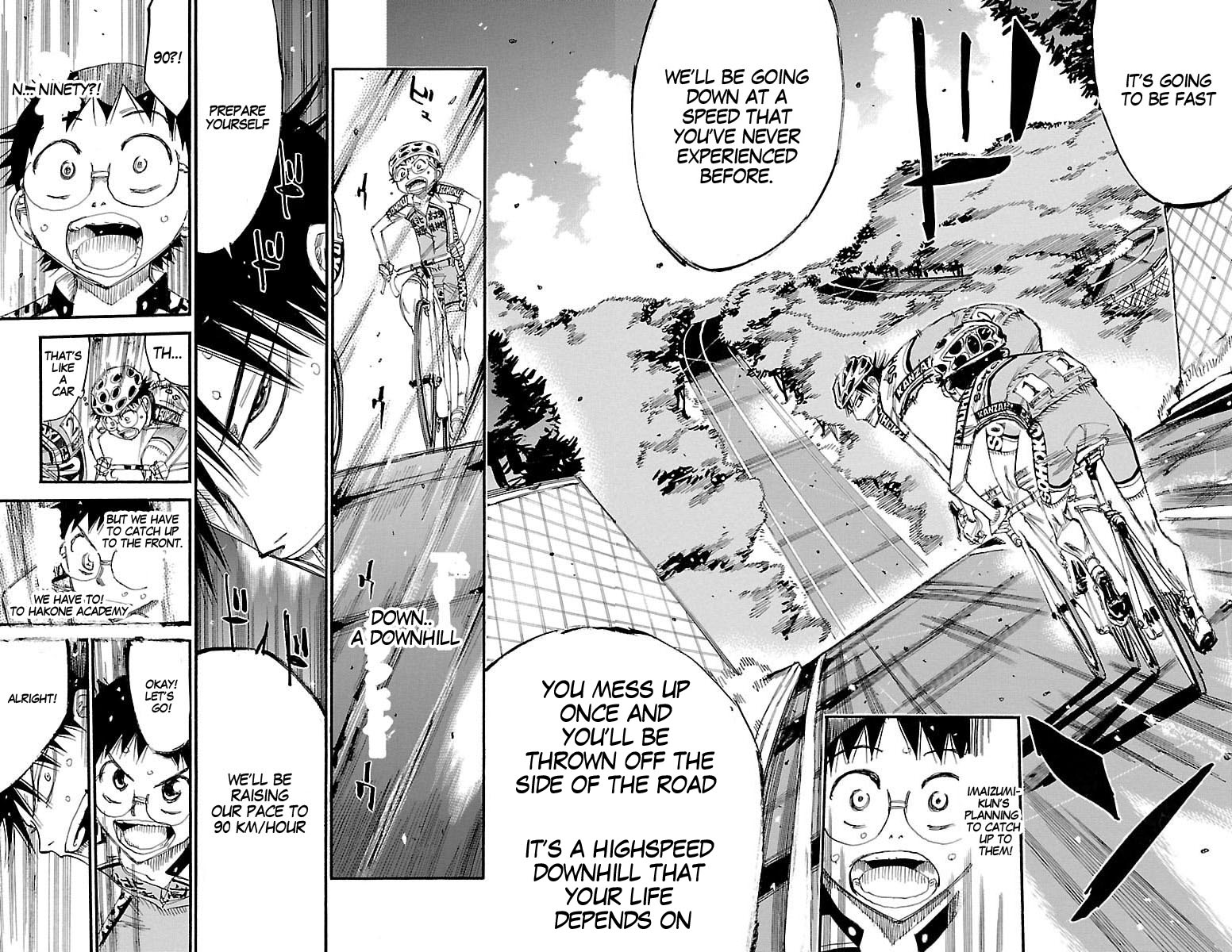 Yowamushi Pedal - Vol.50 Chapter 427: The Two's Downhill