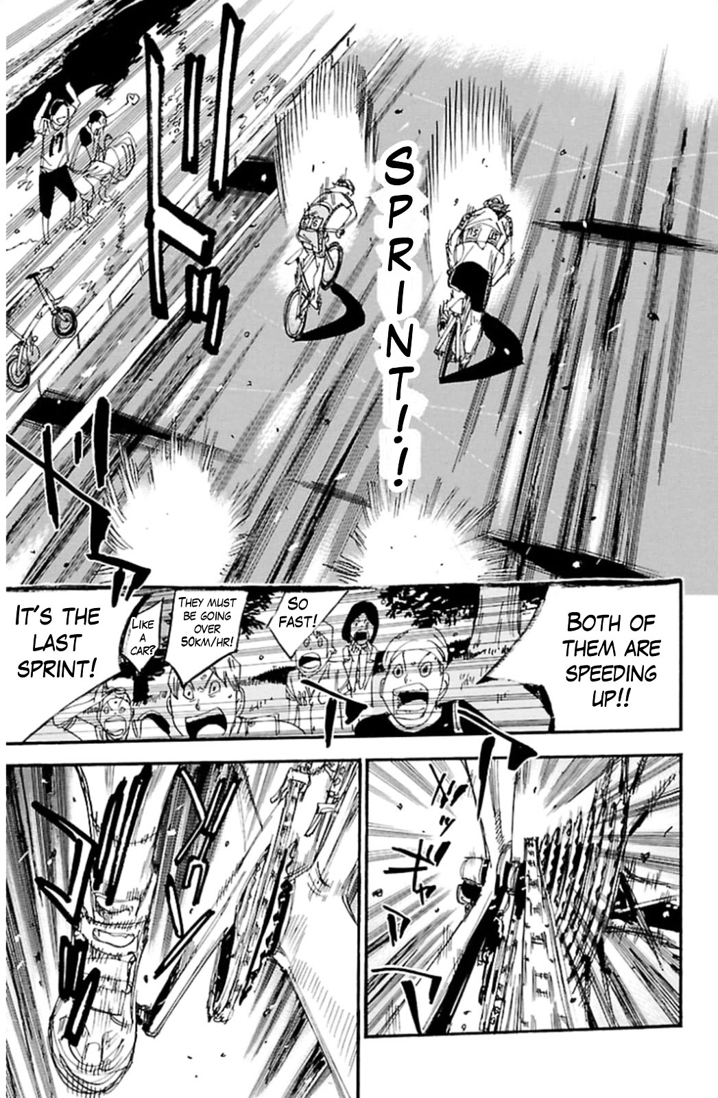 Yowamushi Pedal - Vol.37 Chapter 312 : The Two Sprinters