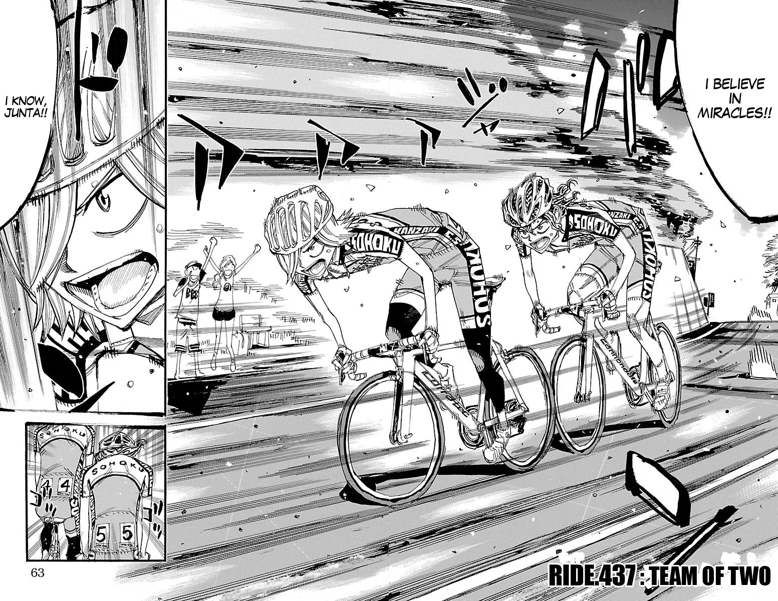 Yowamushi Pedal - Vol.51 Chapter 437: Team Of Two