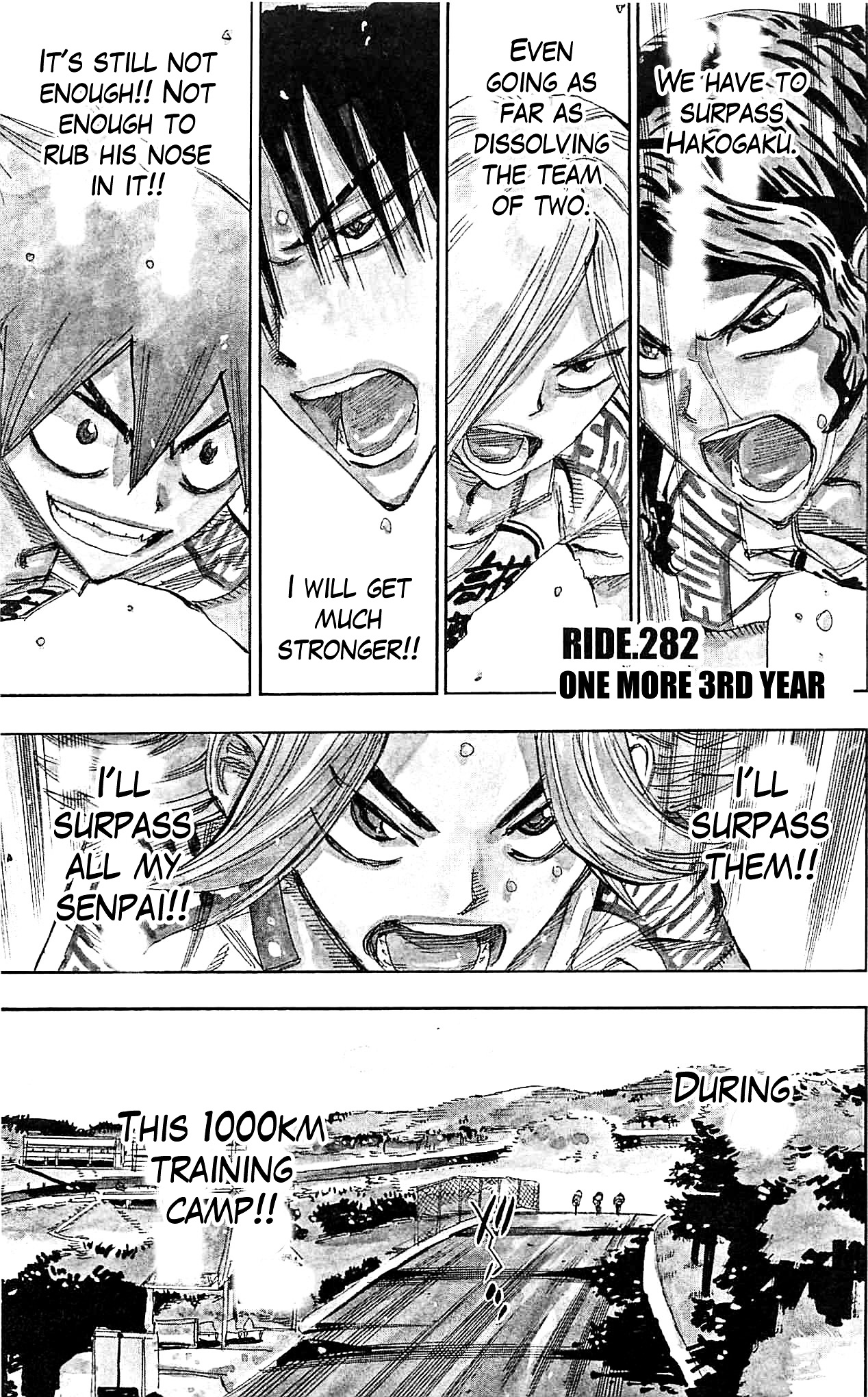 Yowamushi Pedal - Vol.33 Chapter 282 : One More 3Rd Year