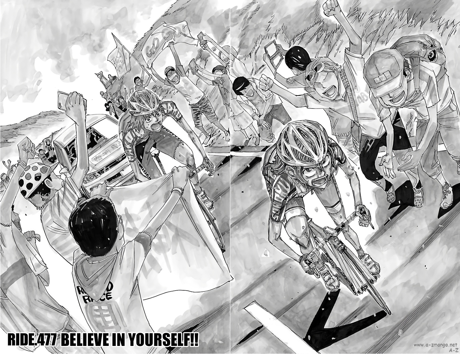 Yowamushi Pedal - Vol.56 Chapter 477: Believe In Yourself!!