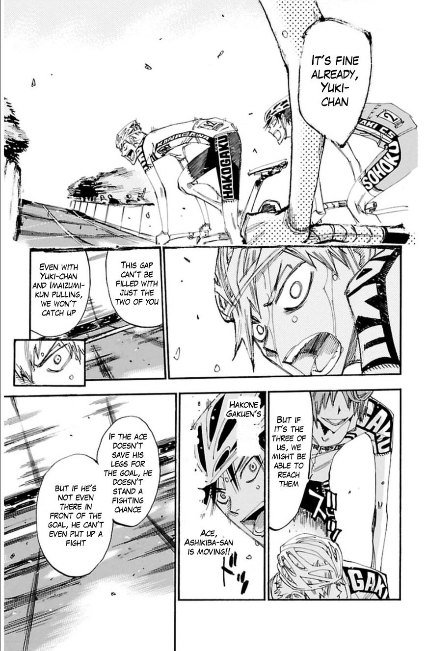 Yowamushi Pedal - Chapter 345 : Ashikiba Takuto