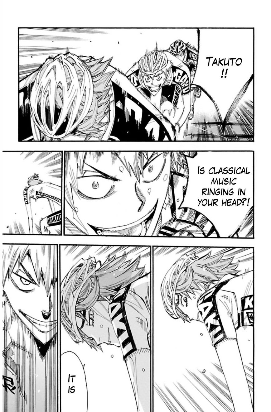 Yowamushi Pedal - Chapter 345 : Ashikiba Takuto