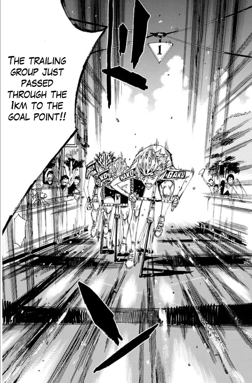 Yowamushi Pedal - Chapter 345 : Ashikiba Takuto