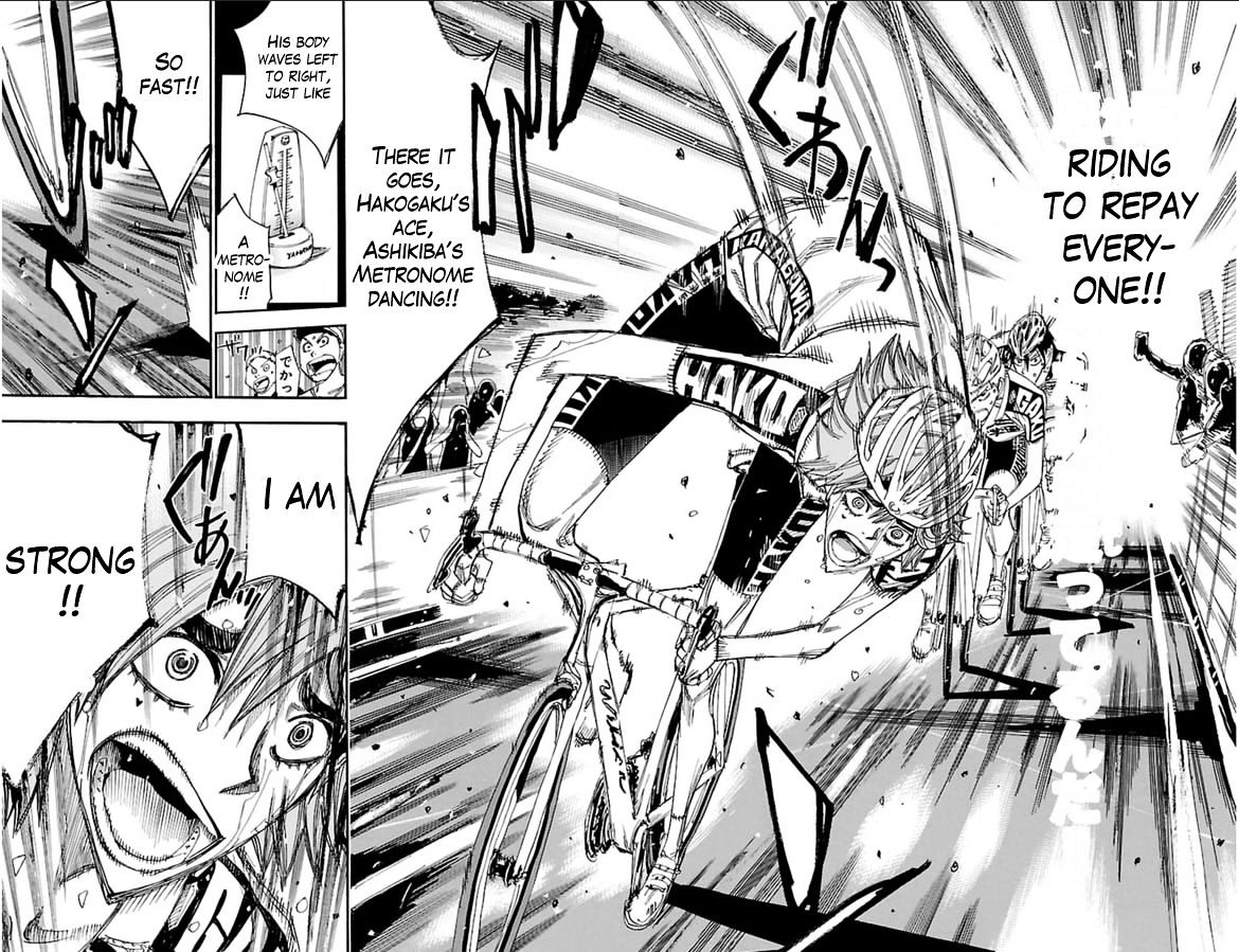 Yowamushi Pedal - Chapter 345 : Ashikiba Takuto