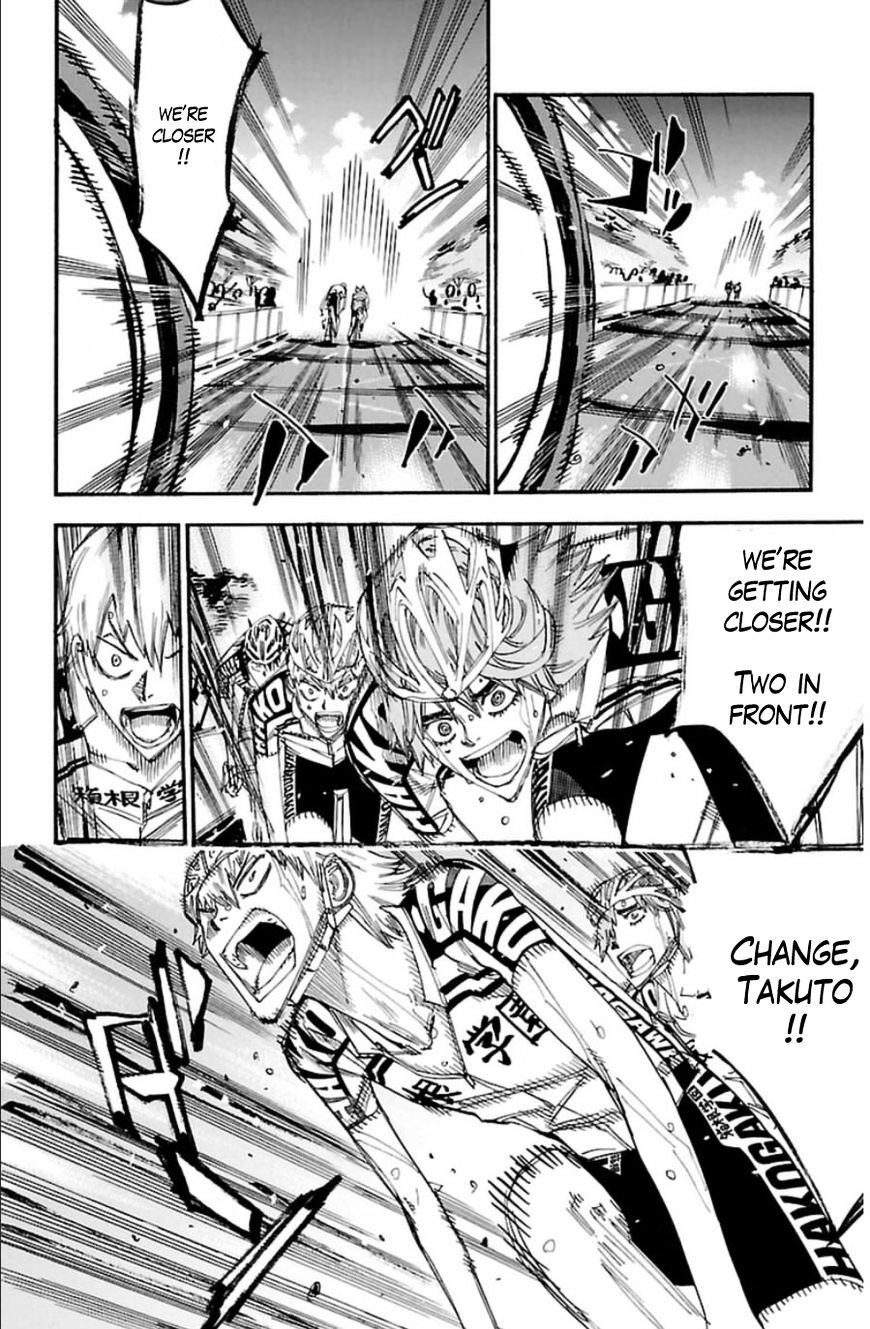 Yowamushi Pedal - Chapter 345 : Ashikiba Takuto