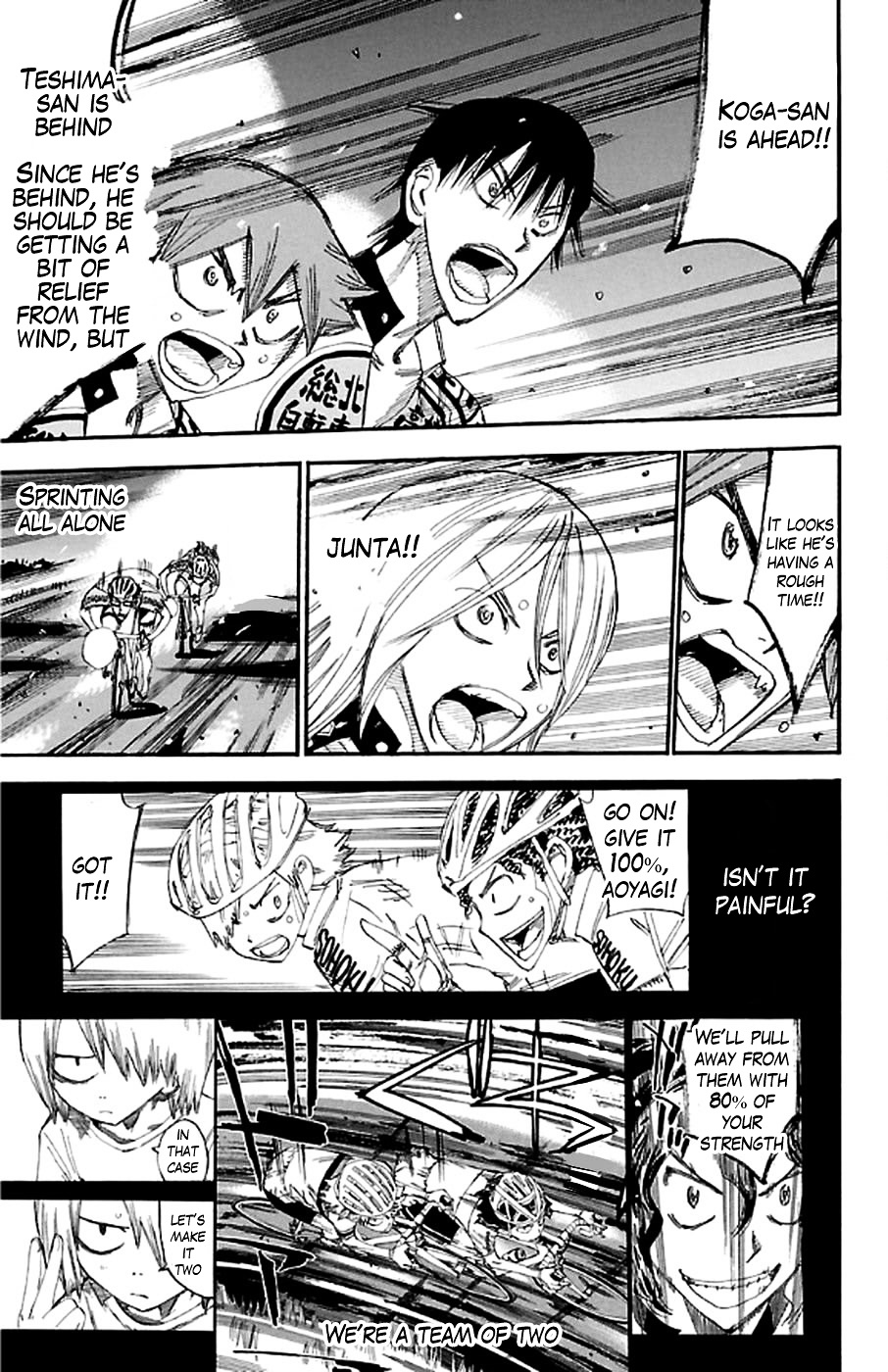 Yowamushi Pedal - Vol.34 Chapter 289 : The Last 400 M