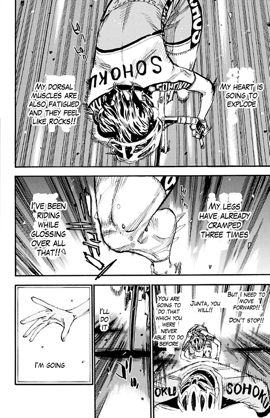 Yowamushi Pedal - Vol.34 Chapter 289 : The Last 400 M