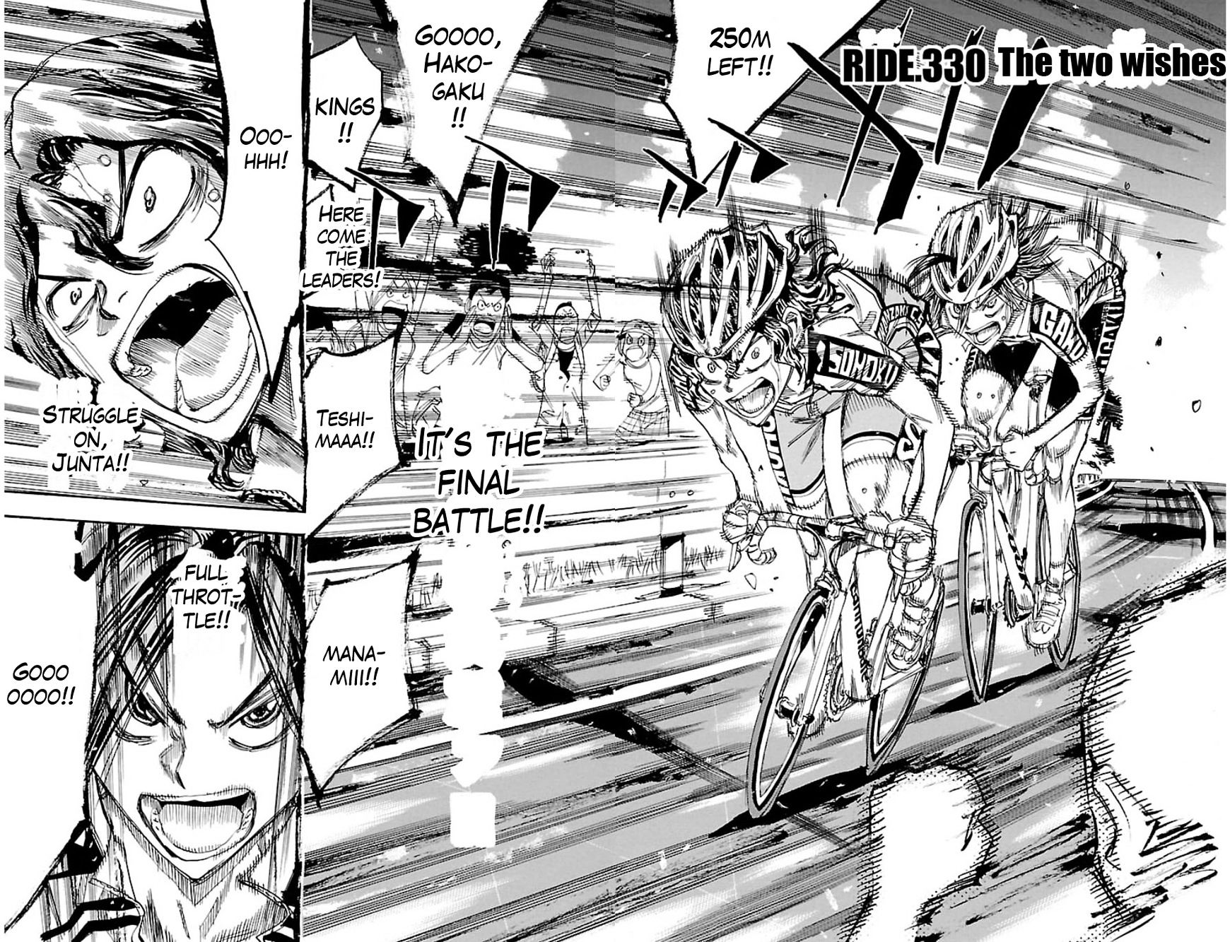 Yowamushi Pedal - Chapter 330 : The Two Wishes