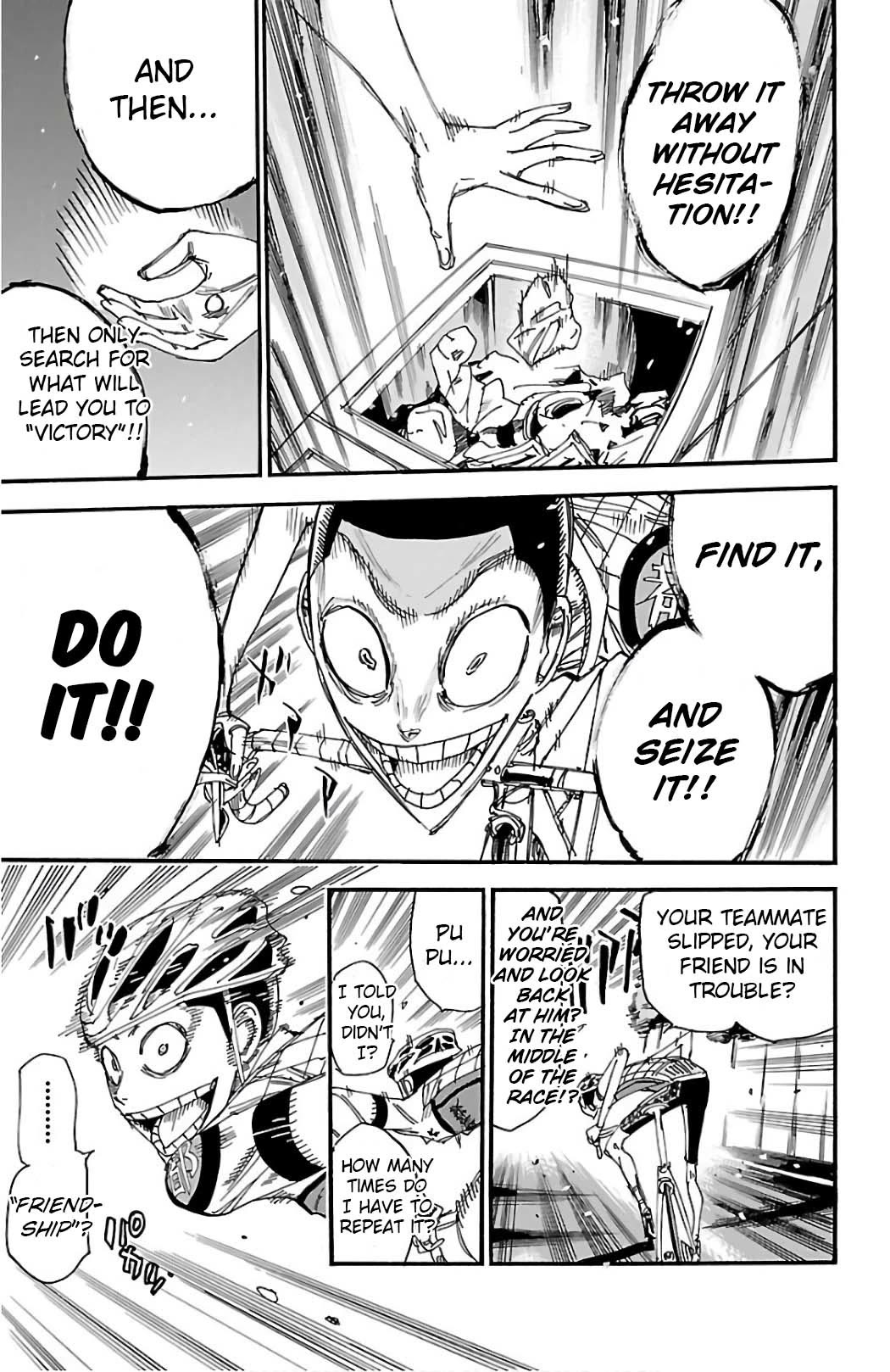 Yowamushi Pedal - Chapter 496: The Stolen 200M