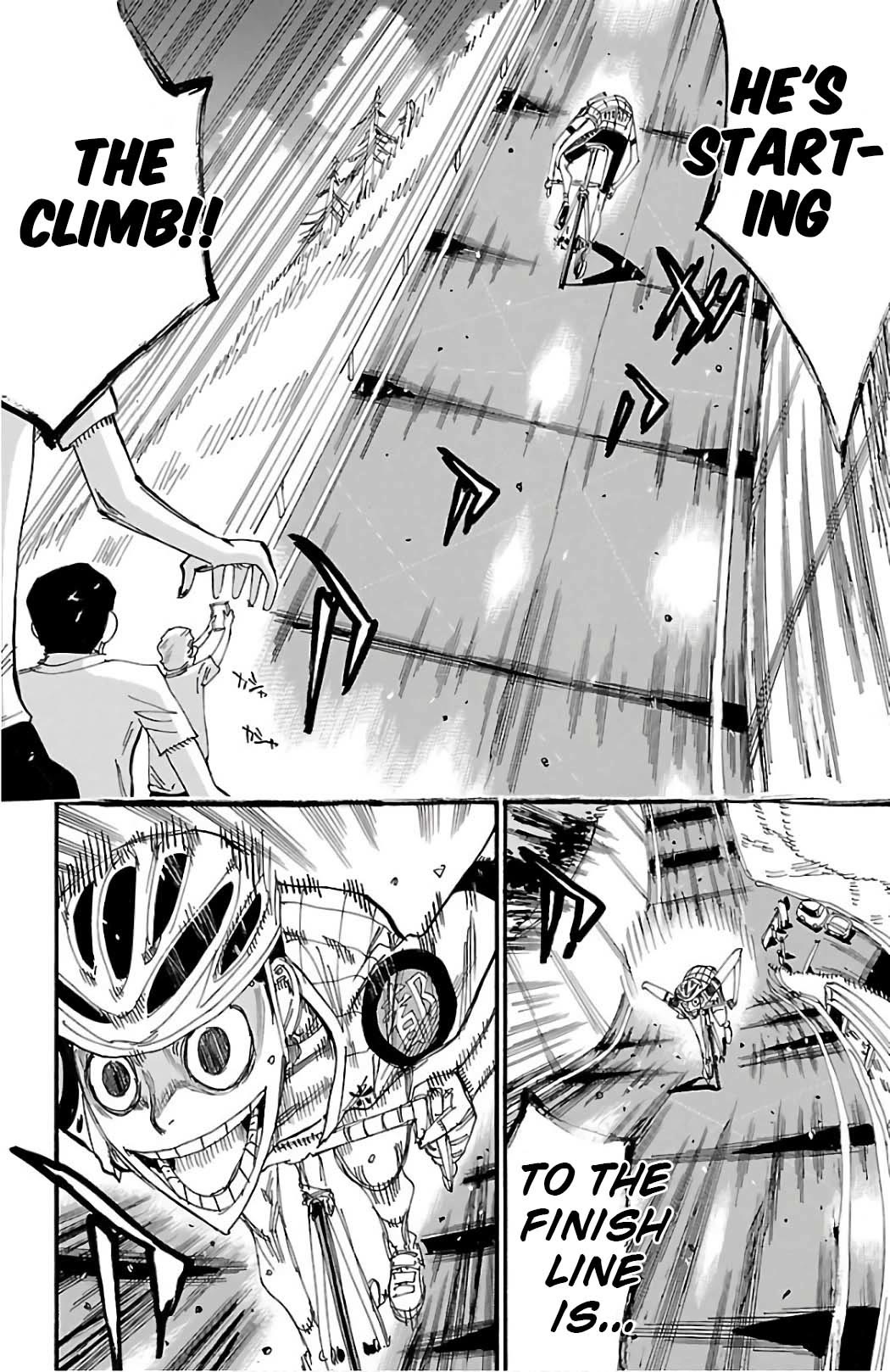 Yowamushi Pedal - Chapter 496: The Stolen 200M