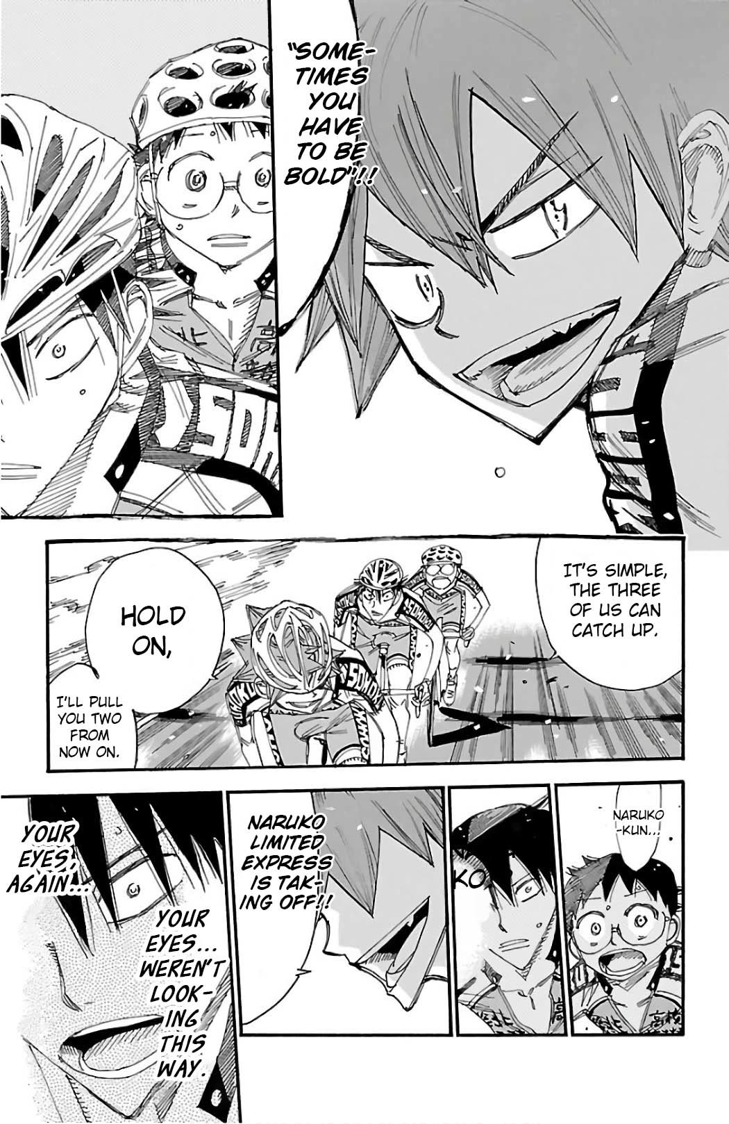 Yowamushi Pedal - Chapter 496: The Stolen 200M