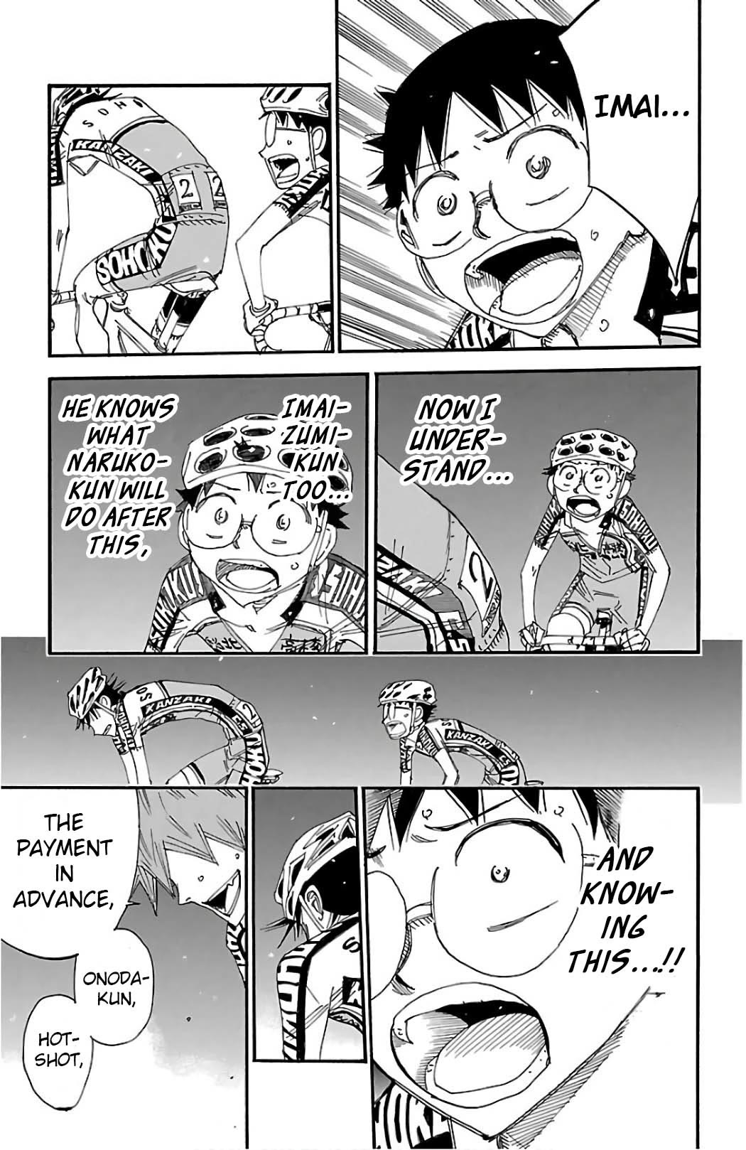 Yowamushi Pedal - Chapter 496: The Stolen 200M