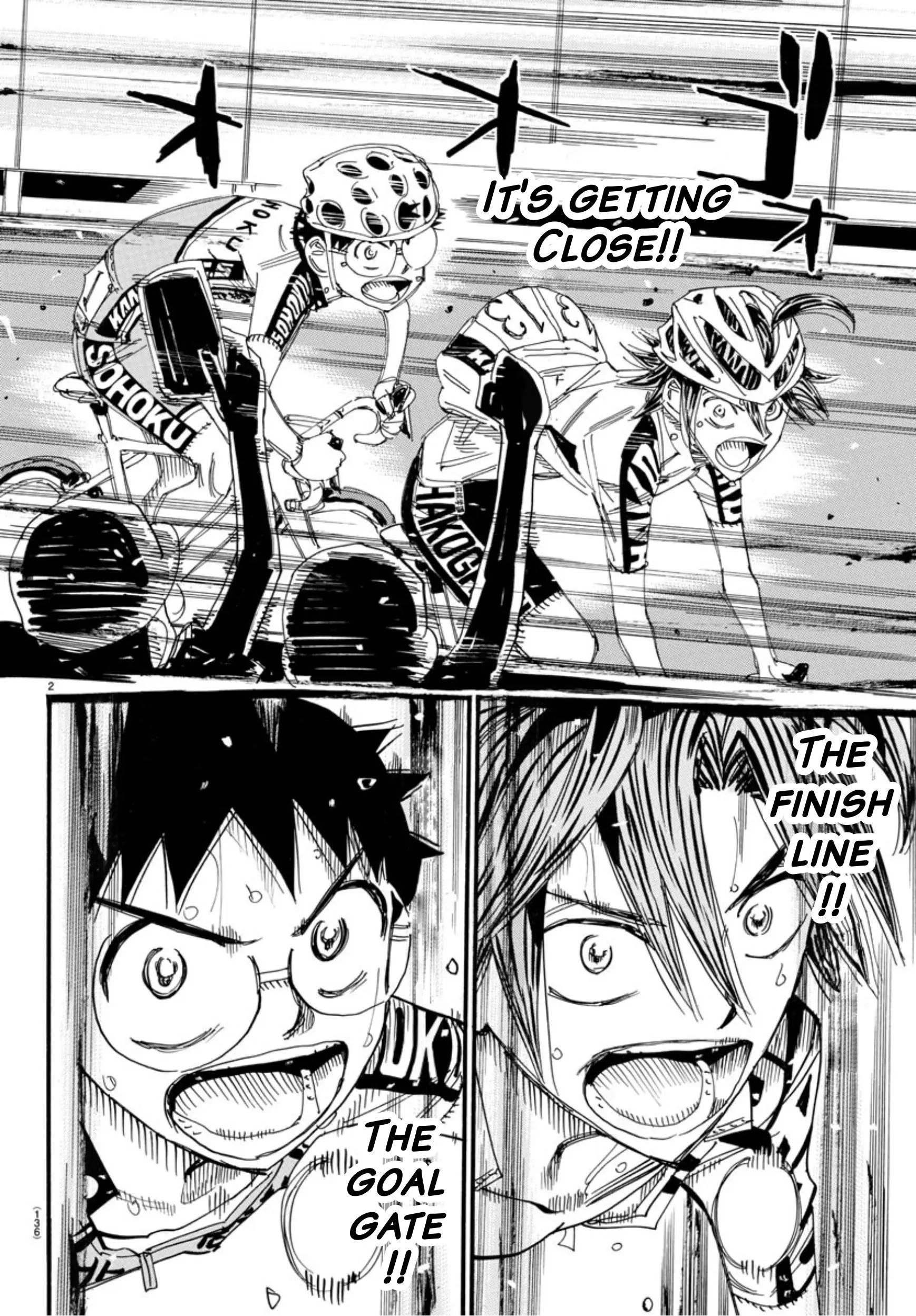 Yowamushi Pedal - Vol.63 Chapter 537: One-On-One Fight