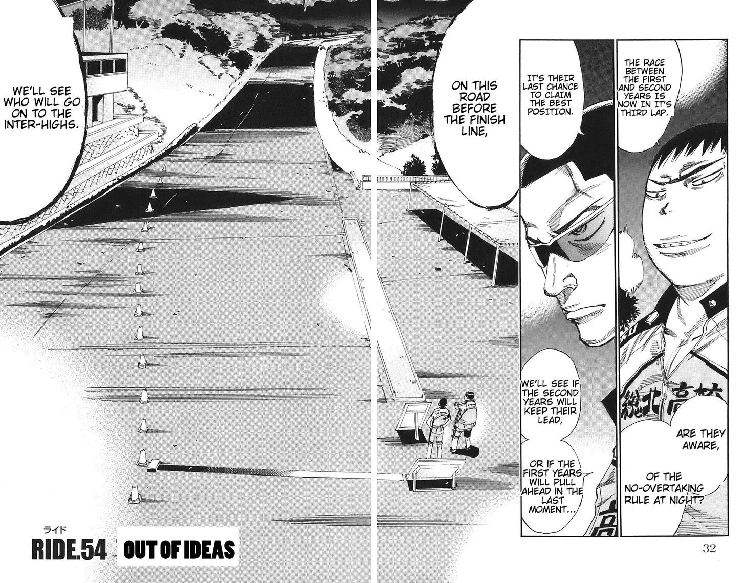 Yowamushi Pedal - Vol.7 Chapter 54 : Out Of Ideas