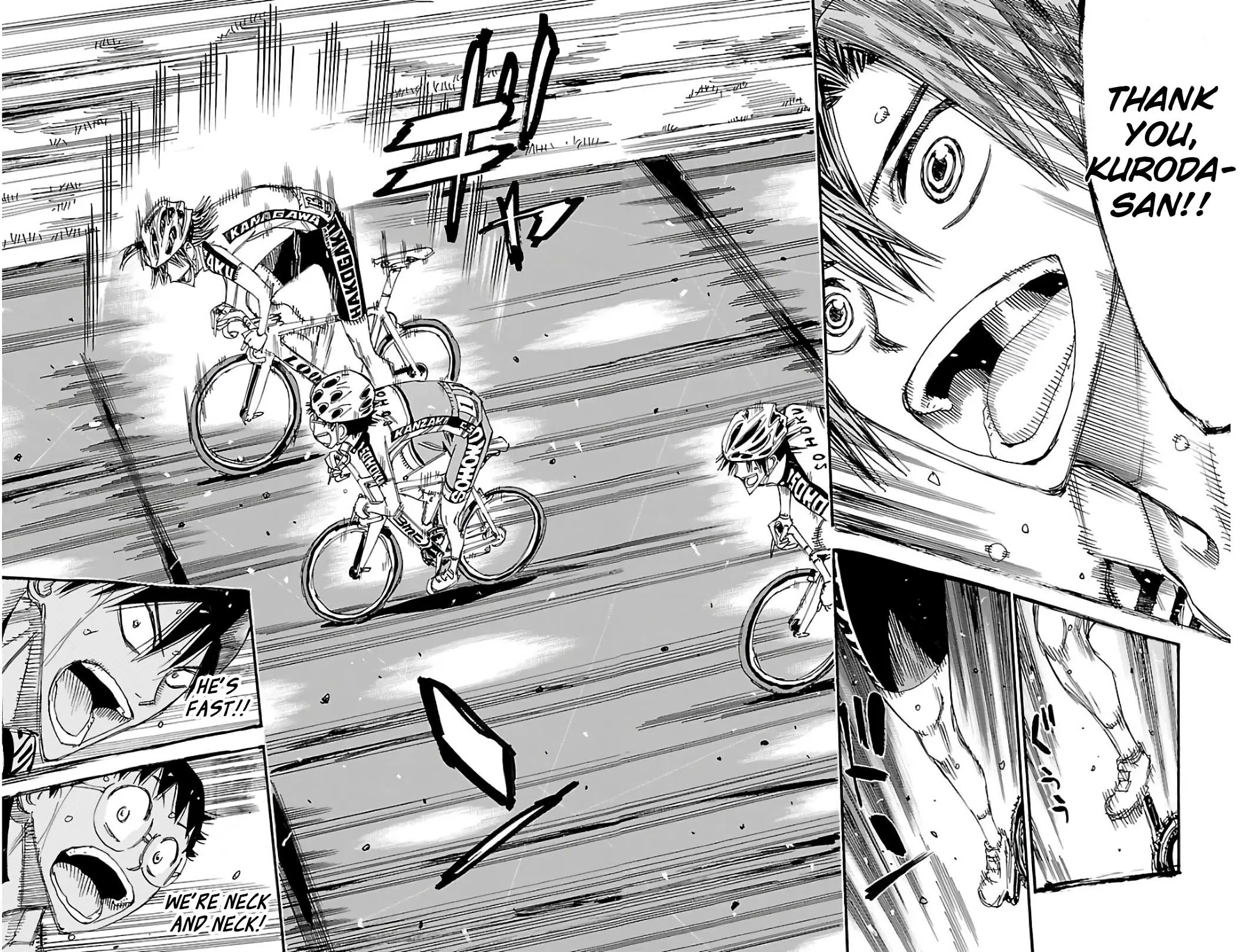 Yowamushi Pedal - Vol.60 Chapter 513: Assault