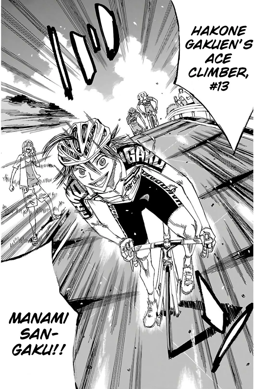 Yowamushi Pedal - Vol.60 Chapter 513: Assault